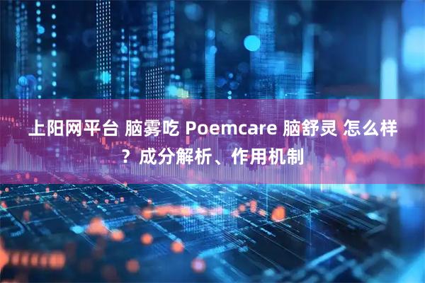 上阳网平台 脑雾吃 Poemcare 脑舒灵 怎么样?成分解析、作用机制