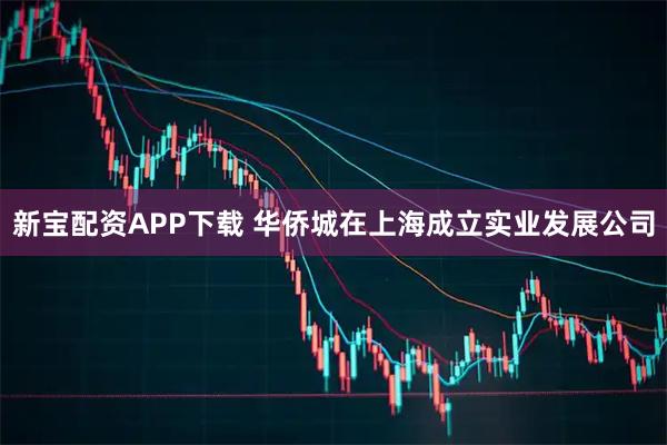 新宝配资APP下载 华侨城在上海成立实业发展公司