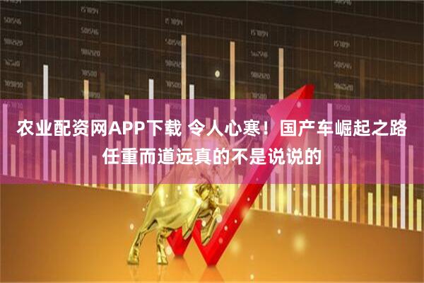 农业配资网APP下载 令人心寒！国产车崛起之路任重而道远真的不是说说的